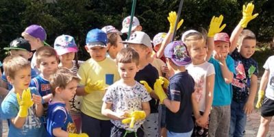 Przedszkolaki dbają o Ziemię