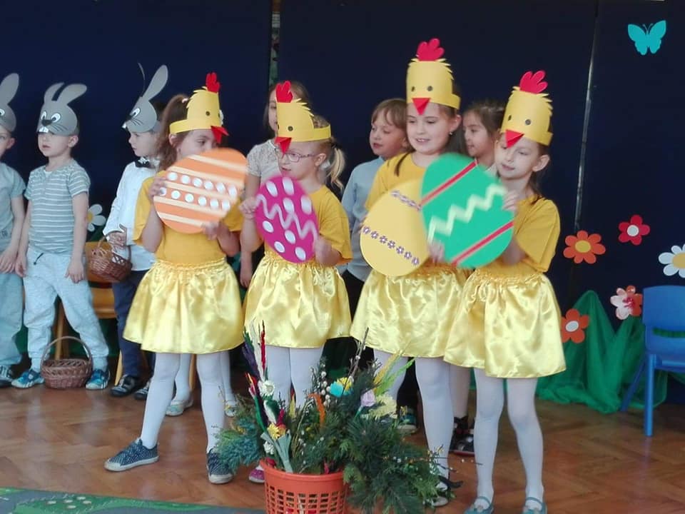 Wielkanocny zajączek w przedszkolu